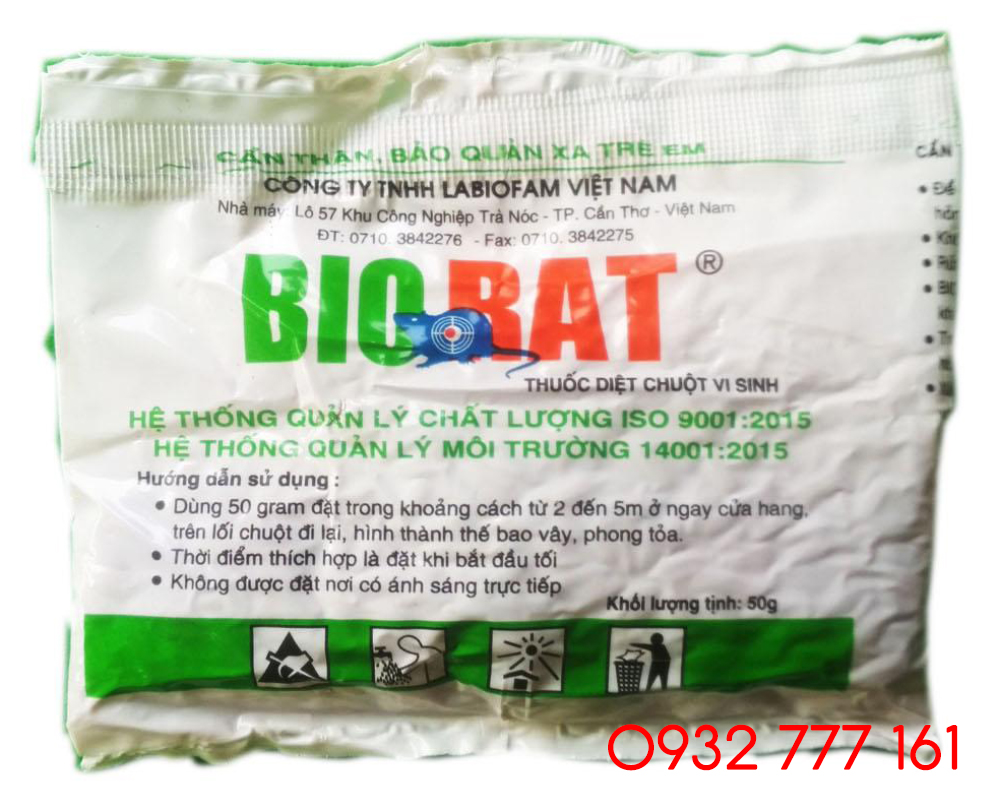 thuốc diệt chuột biorat tại Đà Nẵng